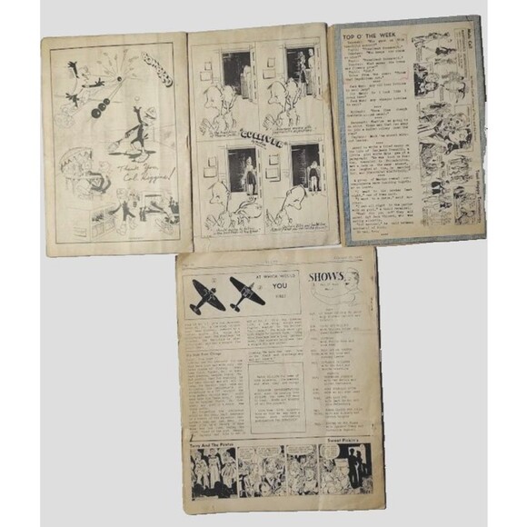 RARE FIND 4 Hi-Life Newspapers Hendricks Field 1944 Vintage Original Magazines - Picture 6 of 14